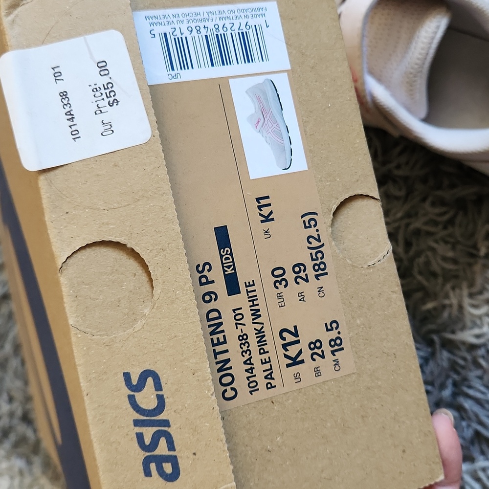 Asics Contend 9 PS GUC - Picture 7 of 7